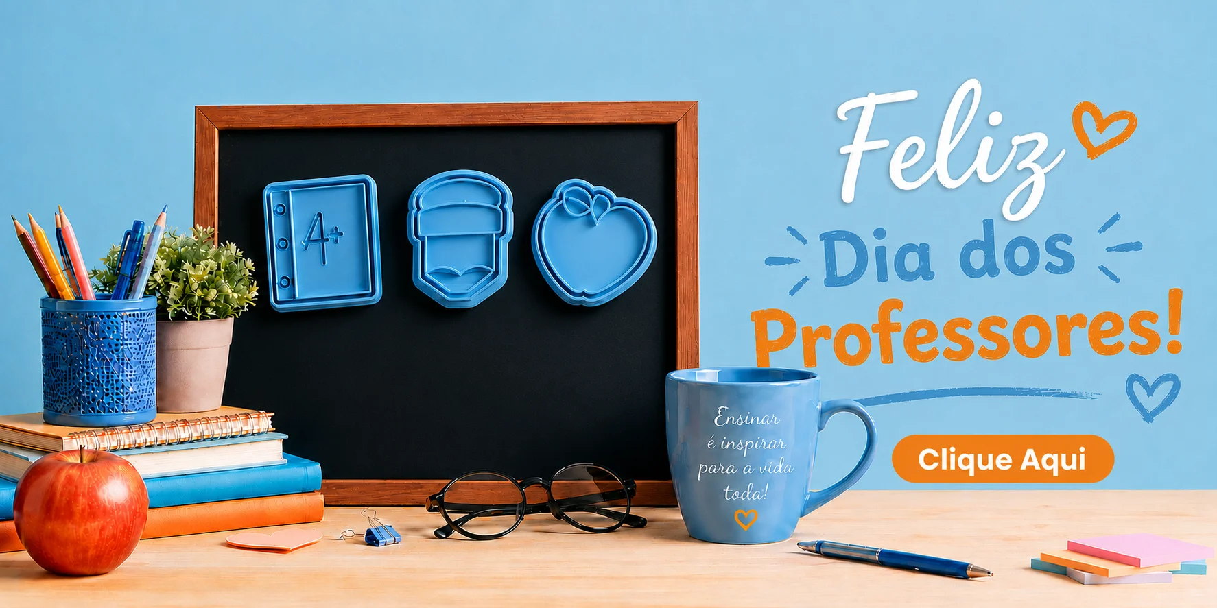 Banner Dia dos Professores 2026