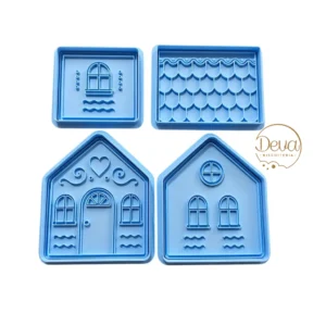 Casinha 3D de Natal
